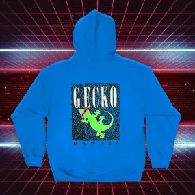 1980's Blizzard Blue Hoodie - Gecko Marble