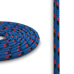 4mm Cord - Blue w/ Red & Black