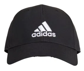 adidas Lightweight Embroidered Baseball Cap - Black/White