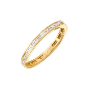 ALICE BAGUETTE DIAMOND  ETERNITY BAND