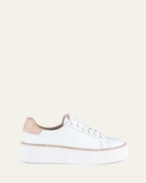 ARIANNA SNEAKERS WHITE RAFFIA