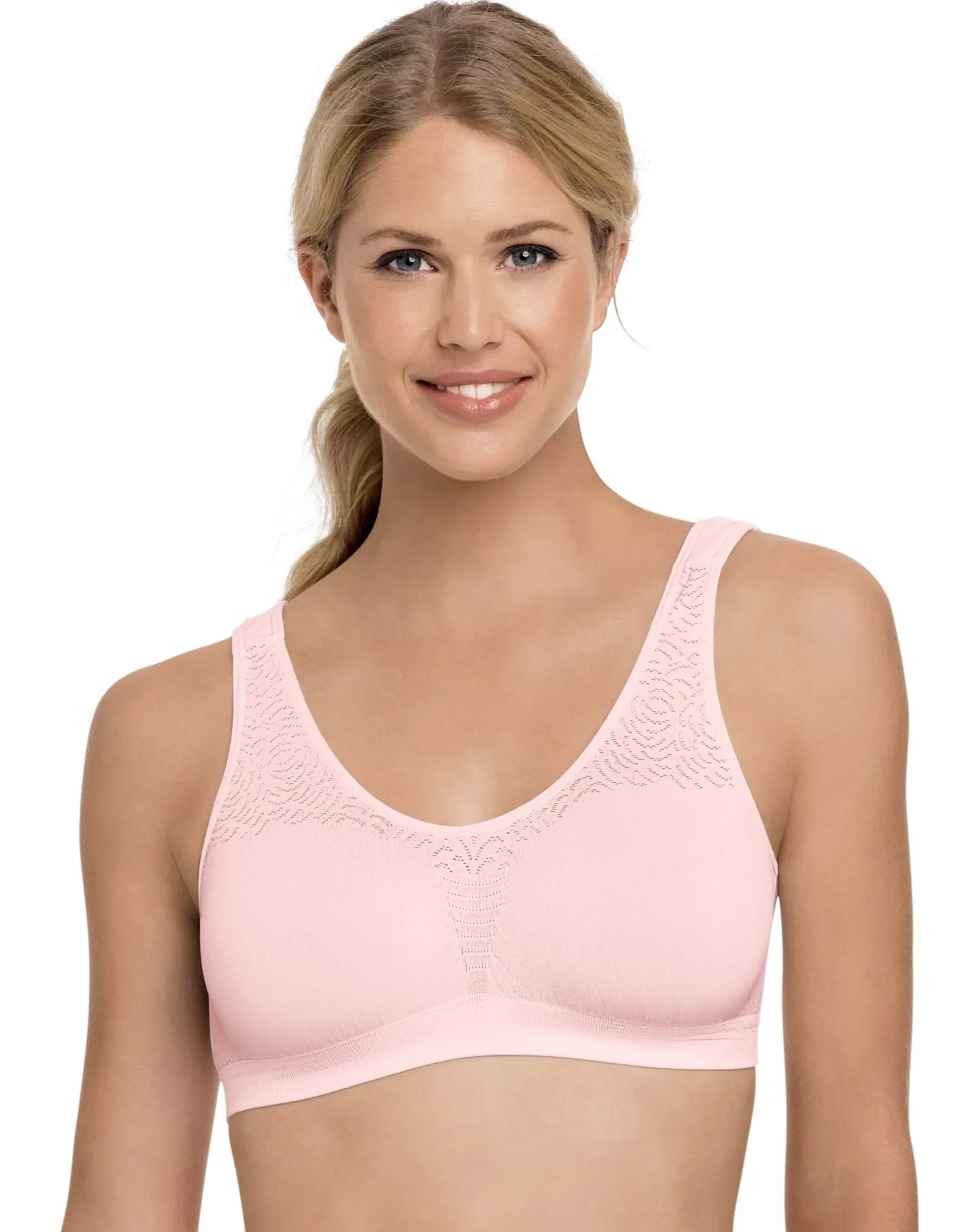 Bali Comfort Revolution Microfiber Crop Top Bra