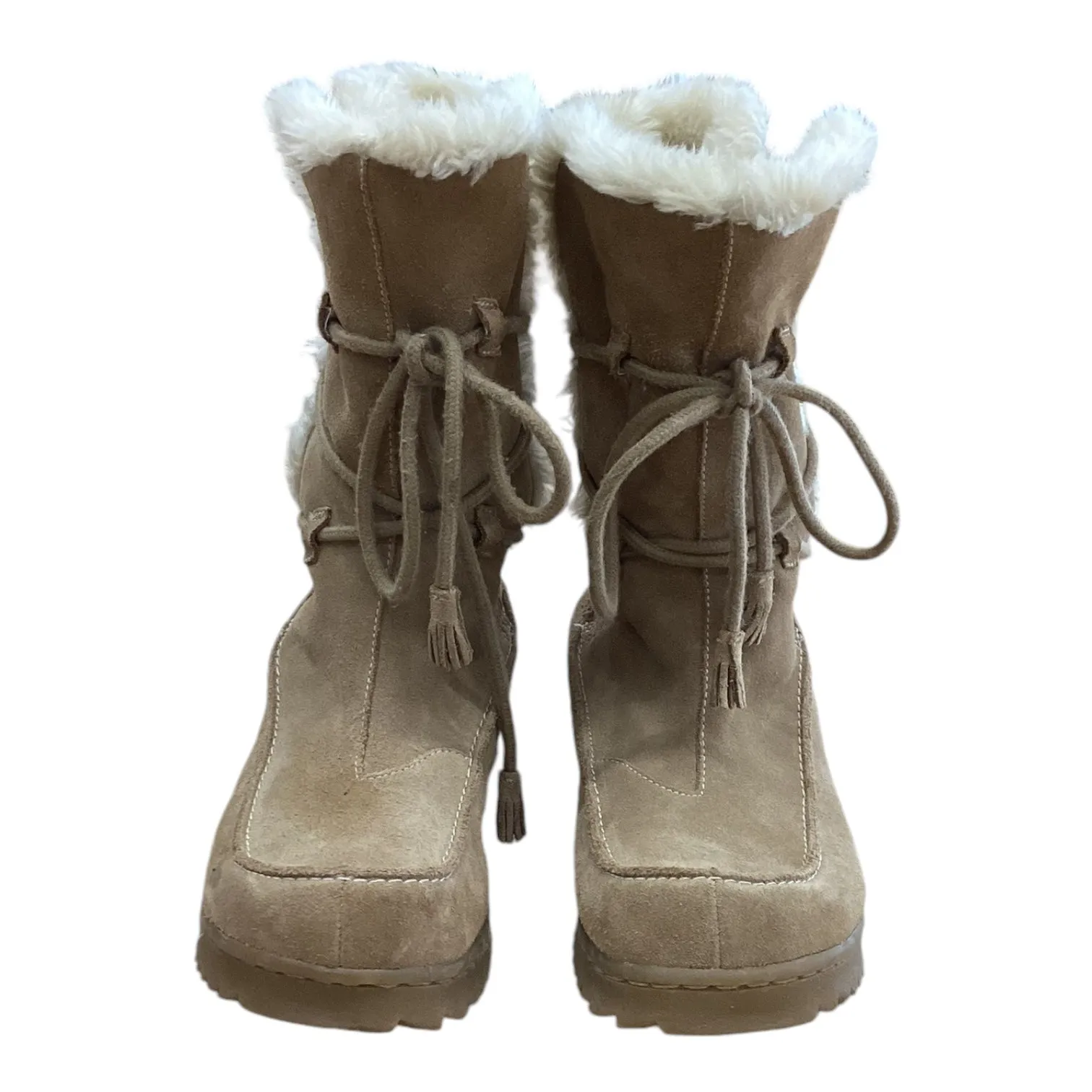 Boots Snow By Report In Brown, Size: 9