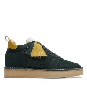 Clarks Women's Desert Run Dark Green Suede 26169459