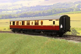 Darstaed D24-2-03A Finescale O Gauge LNER/BR Thompson Mainline BCK (Brake Composite) Coach, Crimson & Cream 'E1150E'