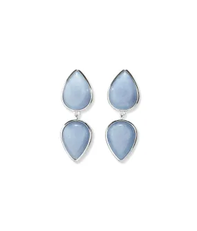 Electra Earrings in Angelite