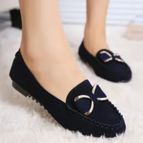 Elegant Butterfly-Knot Comfortable Casual Soft Classic Office Flats Loafers