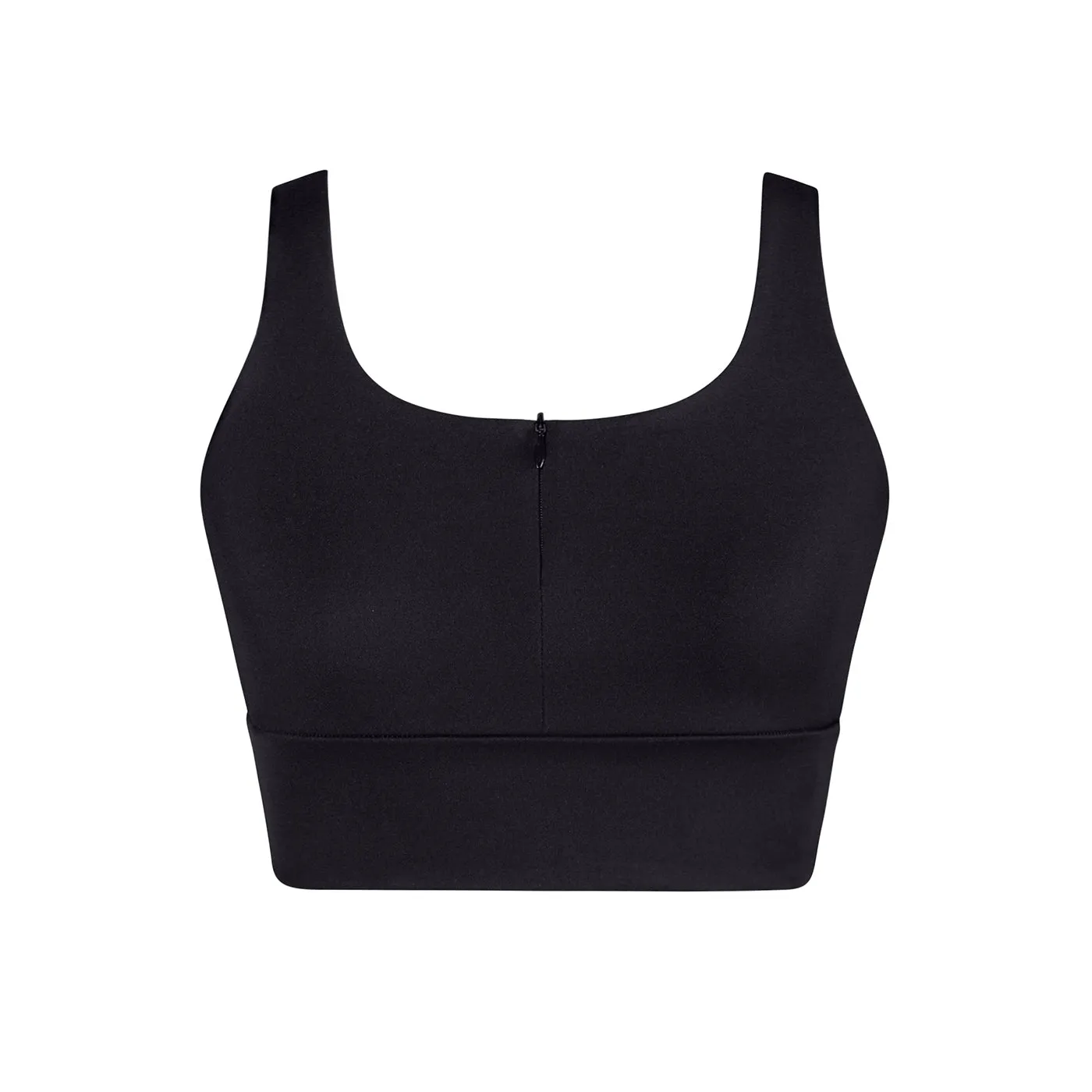 Energetiks Elysia Zip Crop Top | Black (Adult)