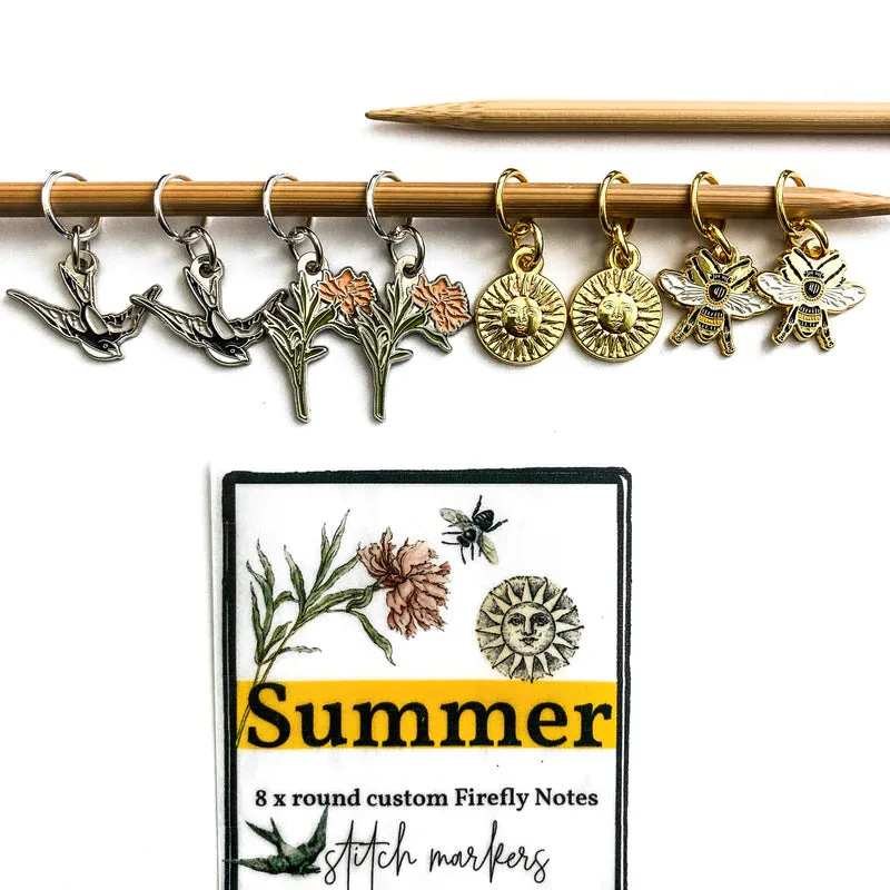 Firefly Notes Charm Stitch Markers