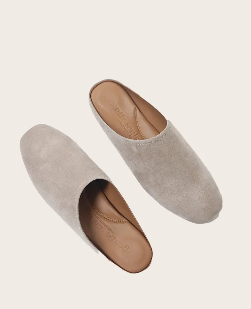 GENTLE SOULS - Wanda Suede Mule Flat