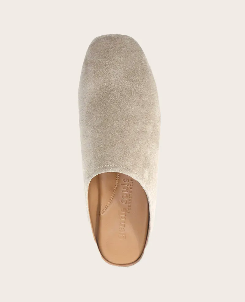 GENTLE SOULS - Wanda Suede Mule Flat