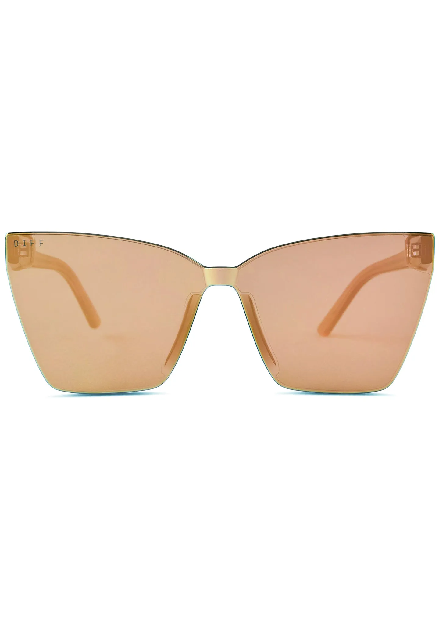 Goldie Sunglasses in Brown Sugar Bronze Mirror