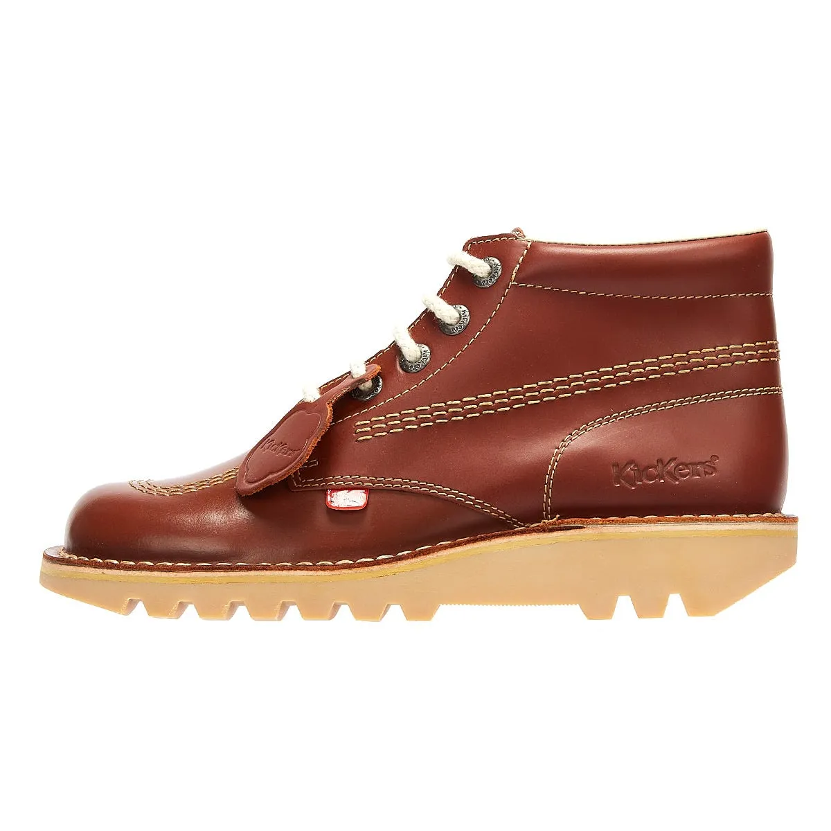 Kickers Tan Kick Hi Mens Leather Boots