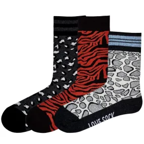 Love Sock Company Women's Wild Cats Bundle