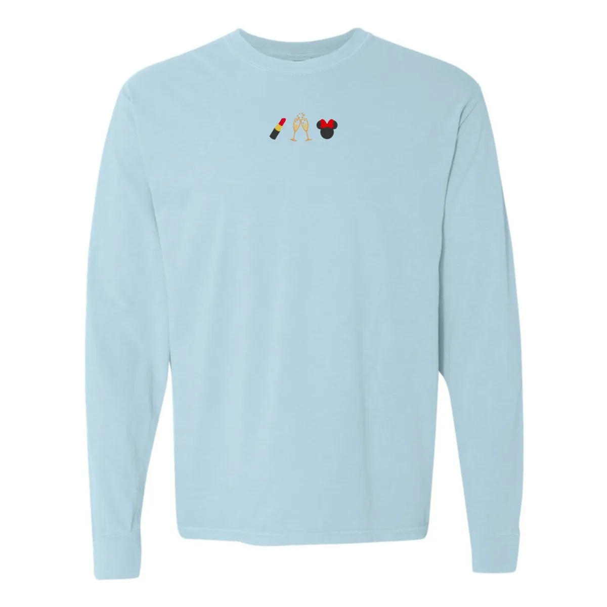 Make It Yours™ 'Favorite Things Icons' Embroidered Long Sleeve T-Shirt