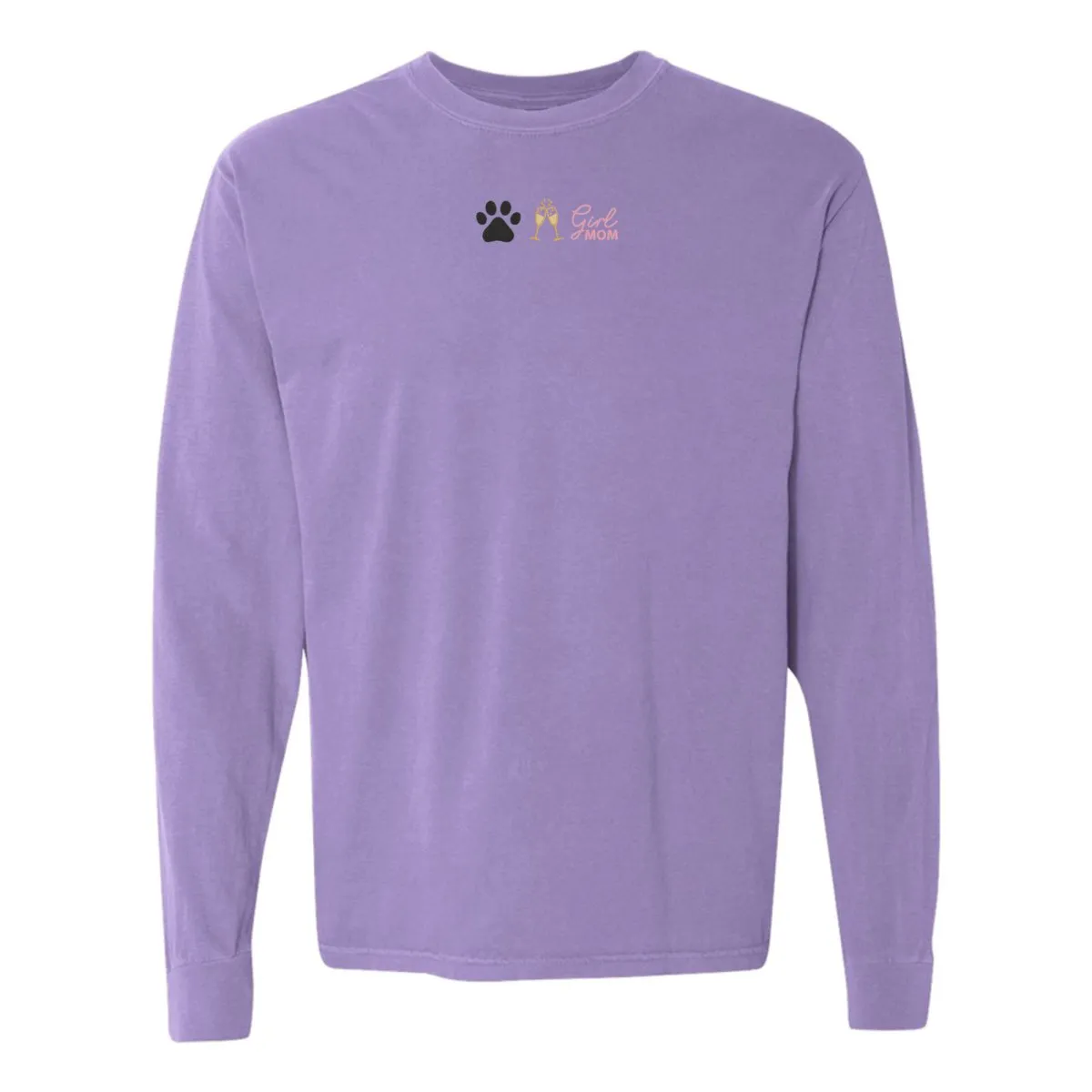 Make It Yours™ 'Favorite Things Icons' Embroidered Long Sleeve T-Shirt