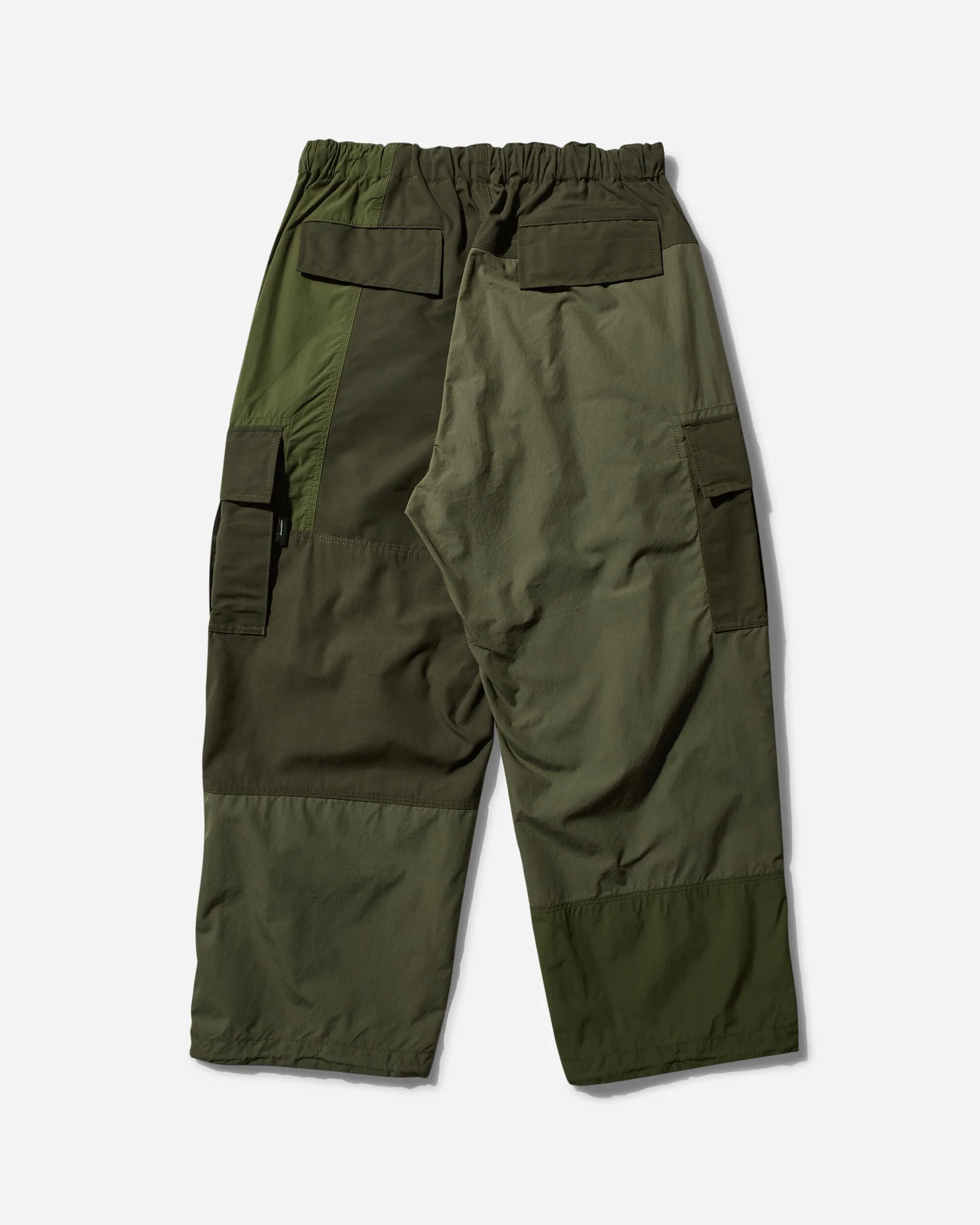 Men's Patchwork Pants Khaki Mix