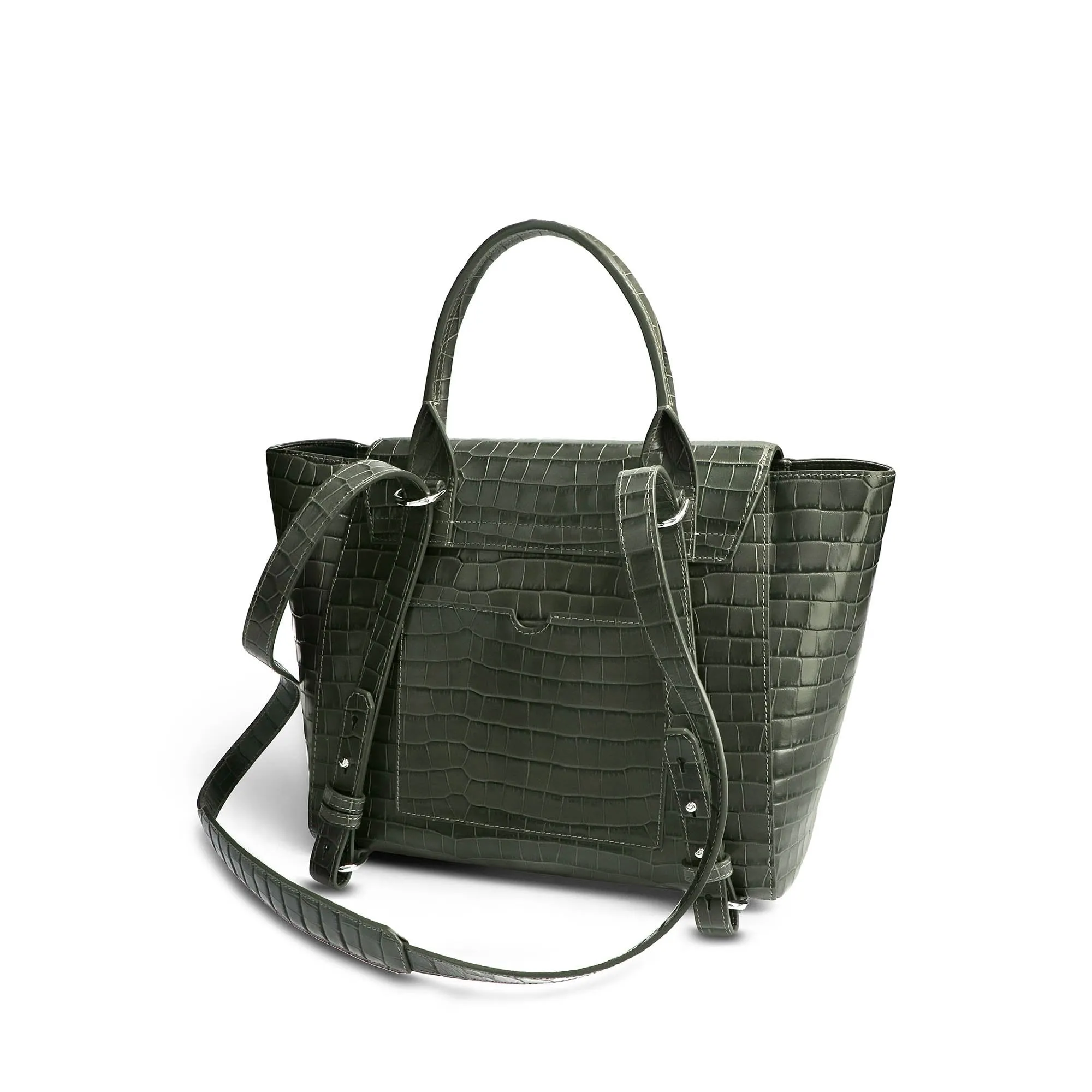 Mini Hero Croco Wild Green Bag