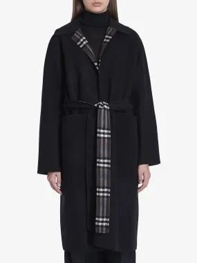 REVERSIBLE WOOL COAT