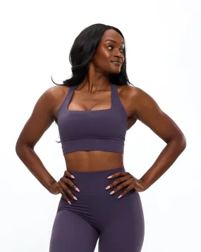 Revolution Sports Bra - Purple Shadow