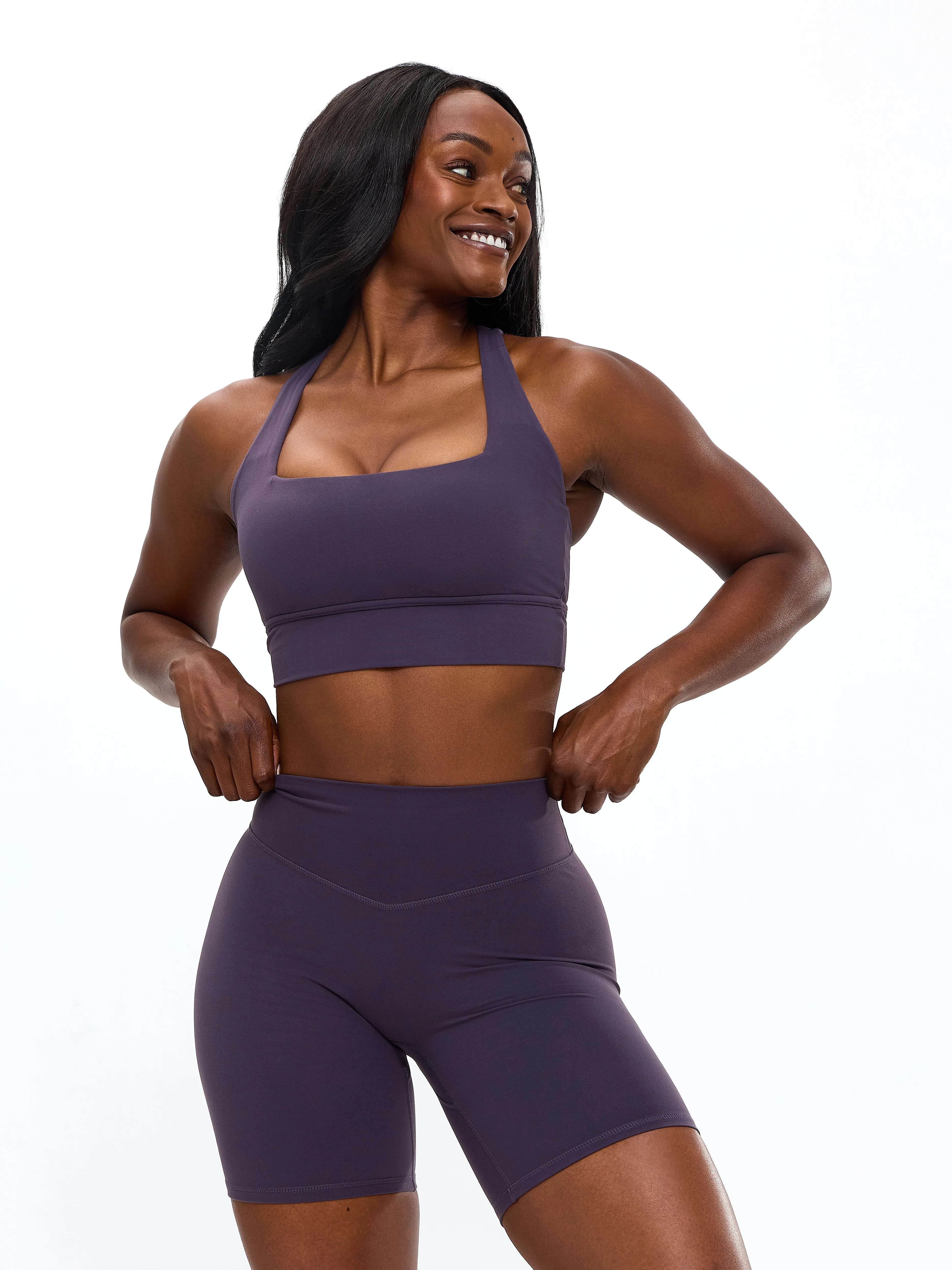 Revolution Sports Bra - Purple Shadow