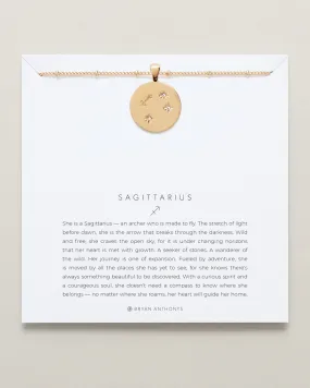 Sagittarius — Zodiac Necklace