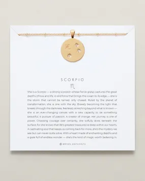 Scorpio — Zodiac Necklace