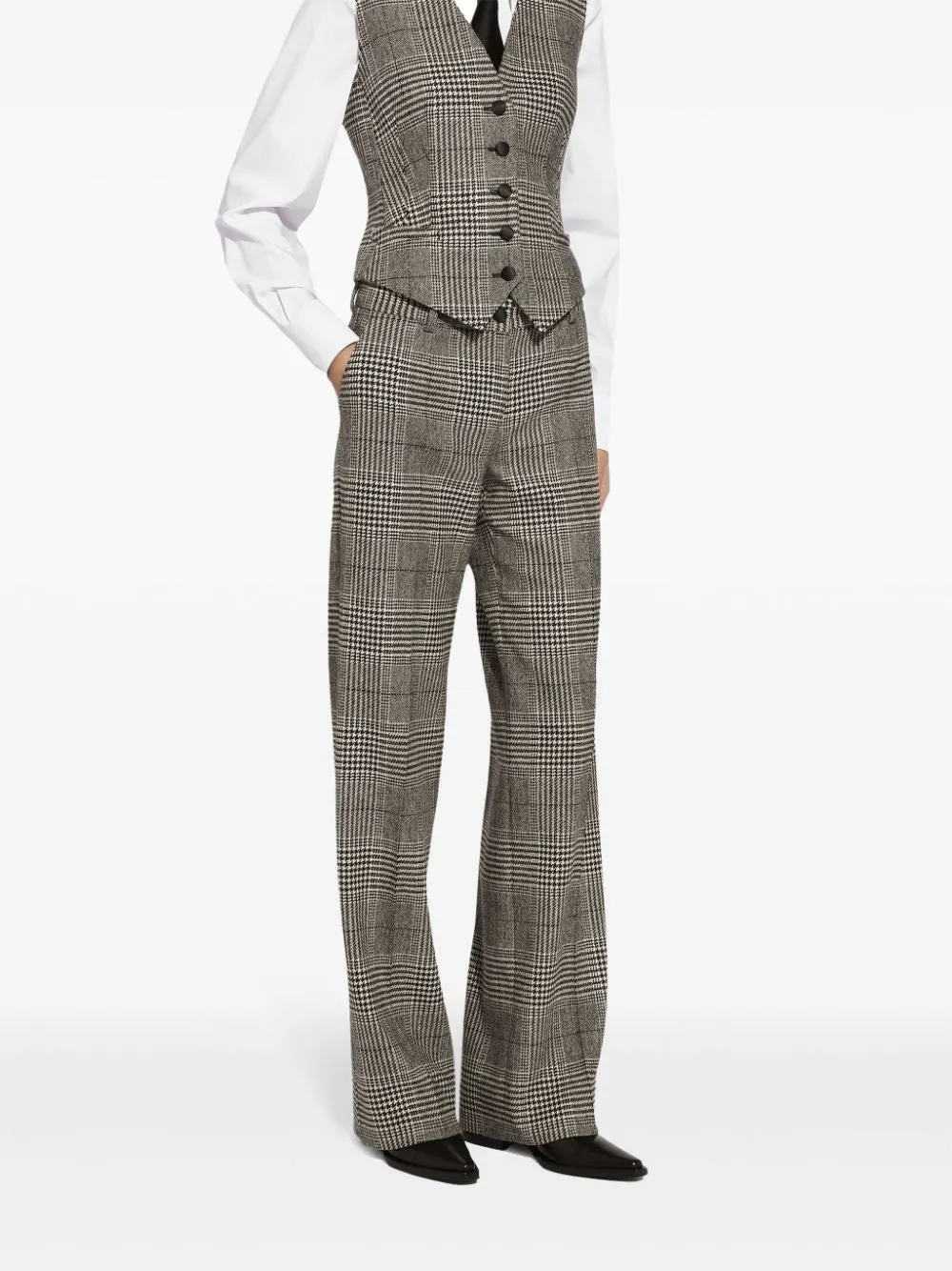 TARTAN CHECK TROUSERS