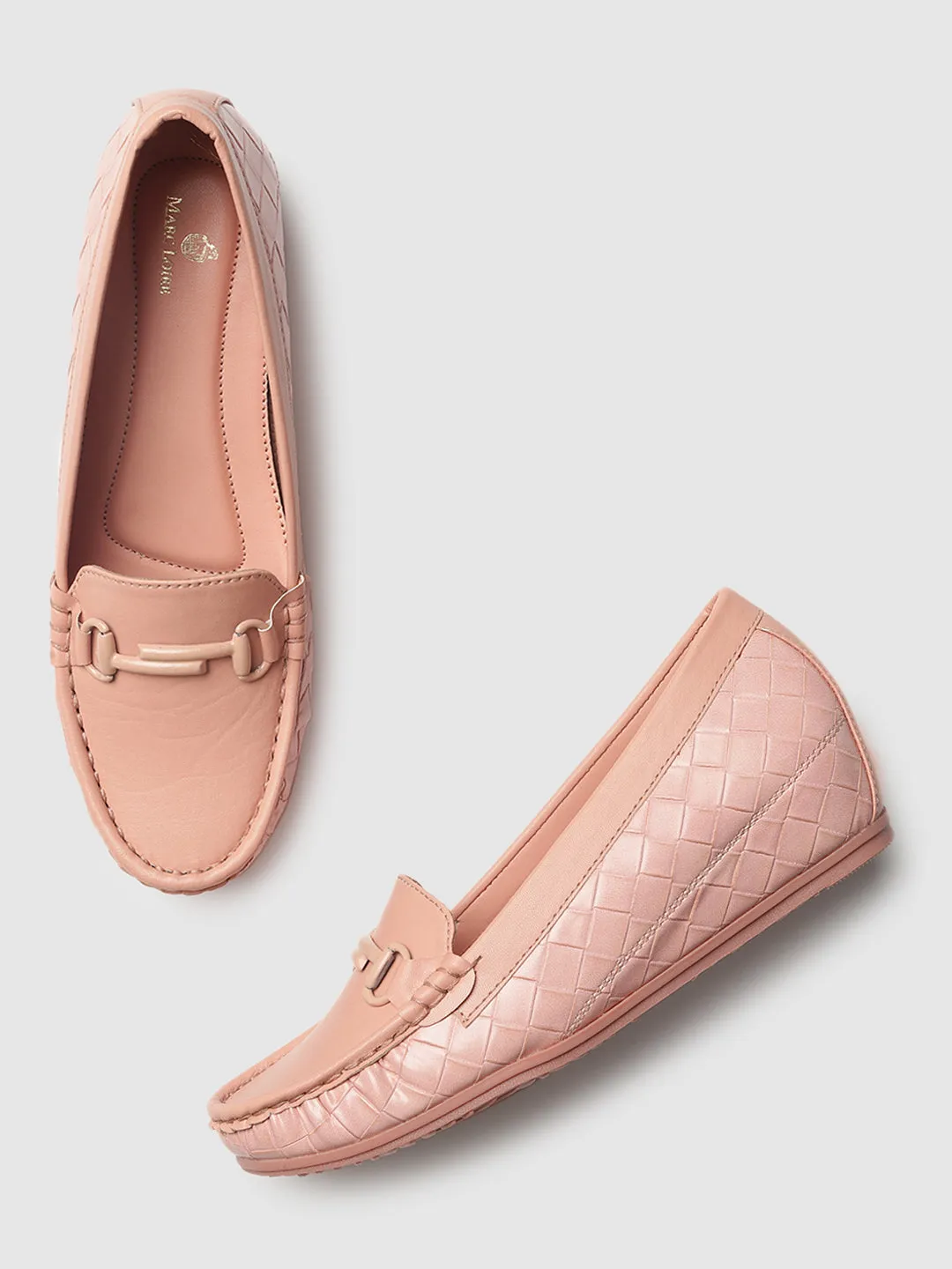 Textured Loafers