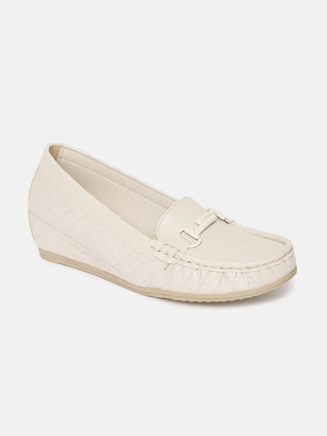 Textured Loafers