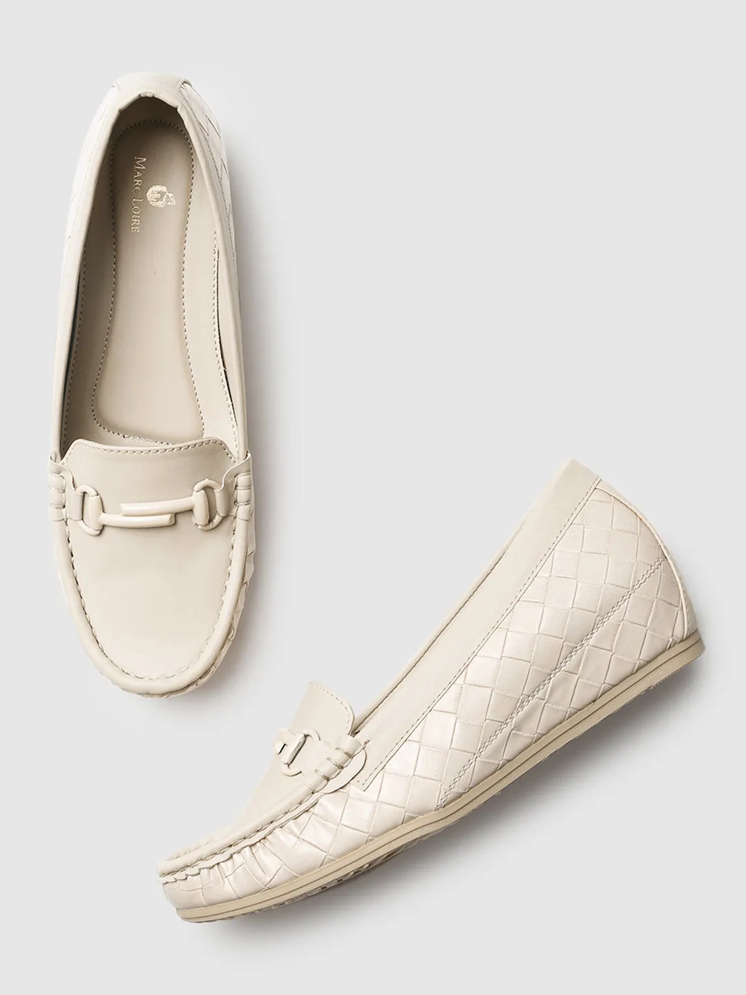 Textured Loafers