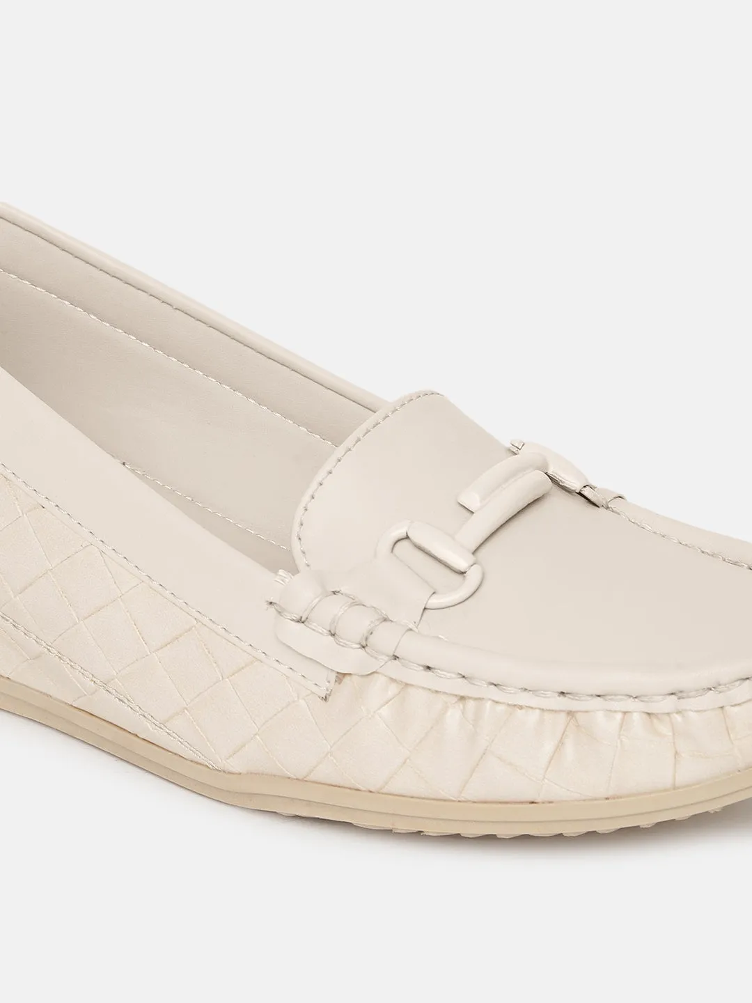 Textured Loafers