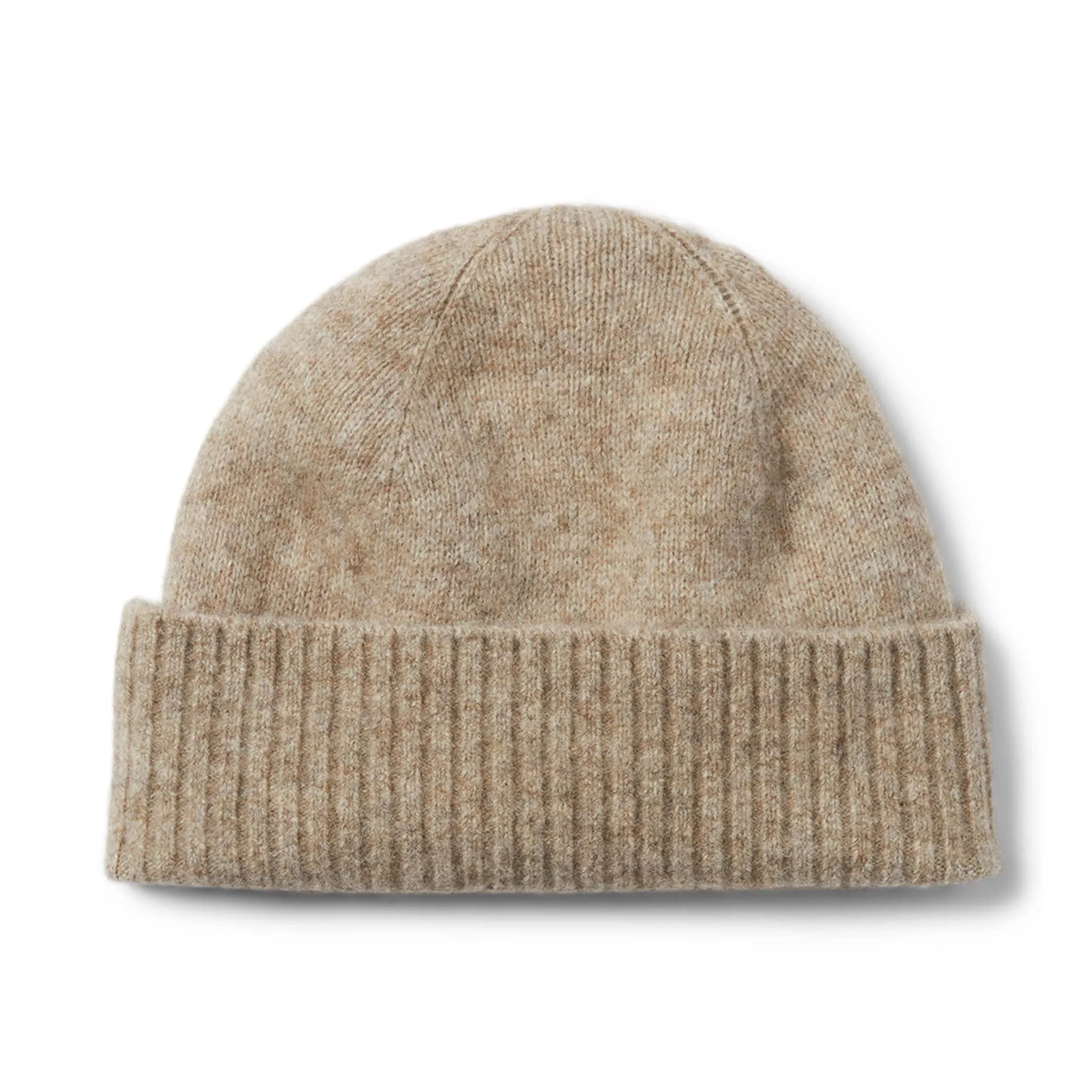 The Lodge Beanie in Heather Oat