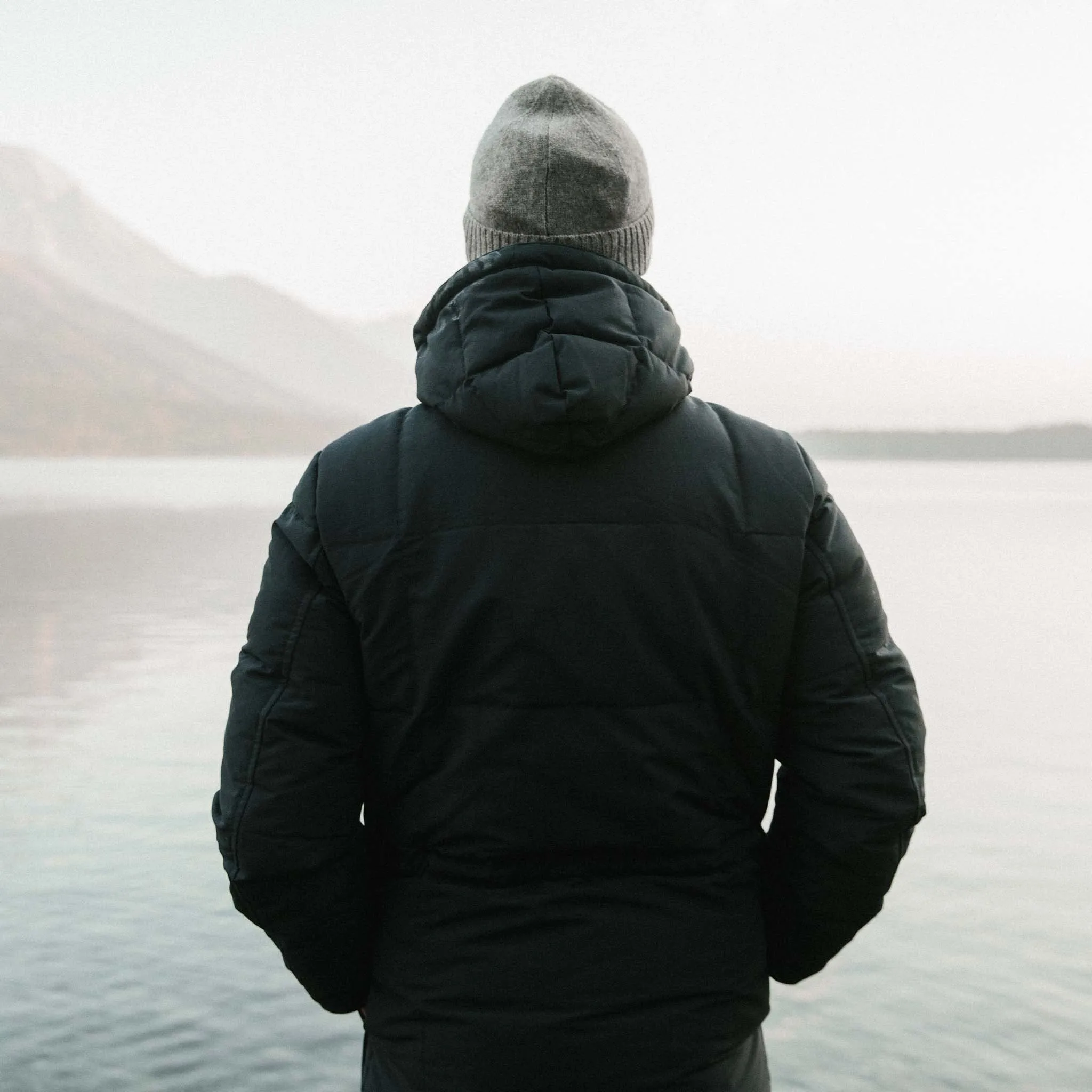 The Lodge Beanie in Heather Oat