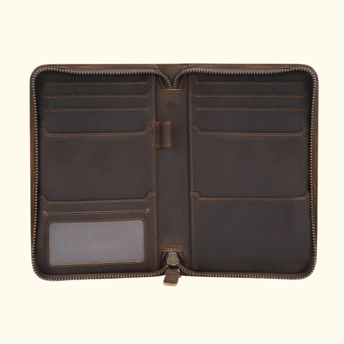 The Sunset Mesa - Full Grain Leather Passport Holder