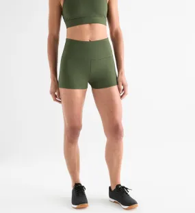 Women's High-Rise Matte Short 2"